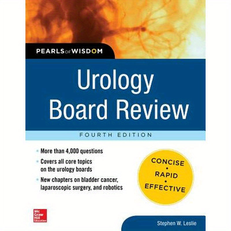 Urology Board Review Pearls of Wisdom, Fourth Edition