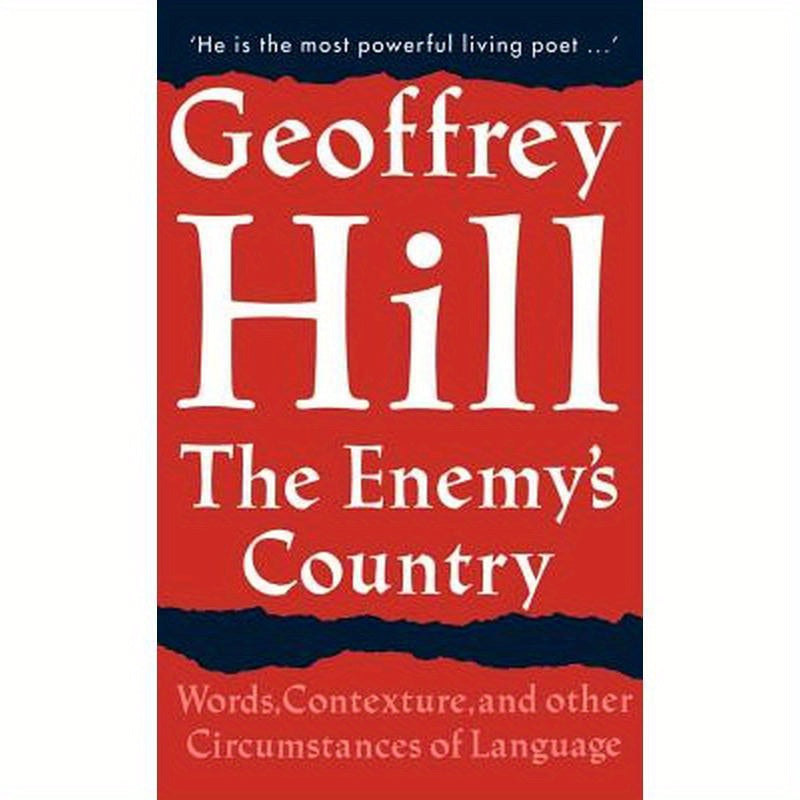 The Enemy's Country: Words, Contexture, and Other Circumstances of Language