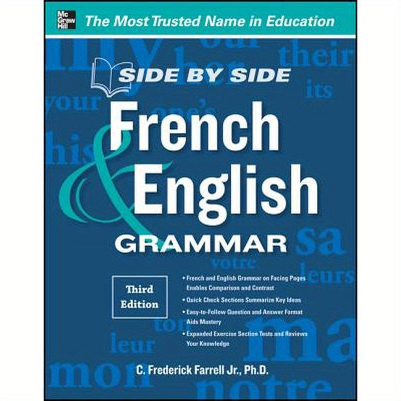 Side-By-Side French and English Grammar, 3rd Edition