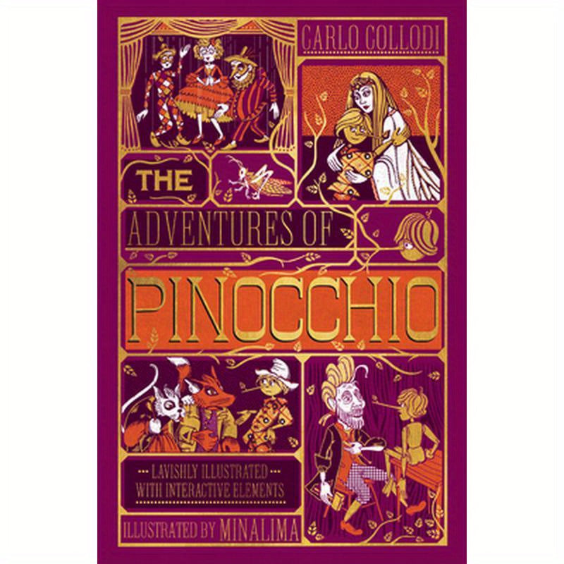 The Adventures of Pinocchio (Minalima Edition): (Ilustrated with Interactive Elements)