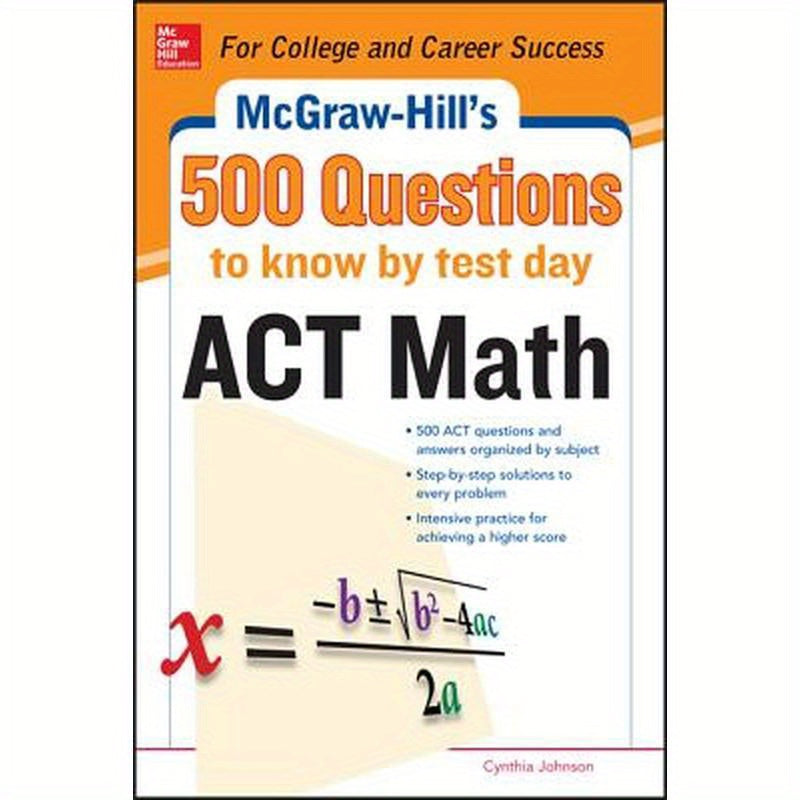 500 ACT Math Questions to Know by Test Day