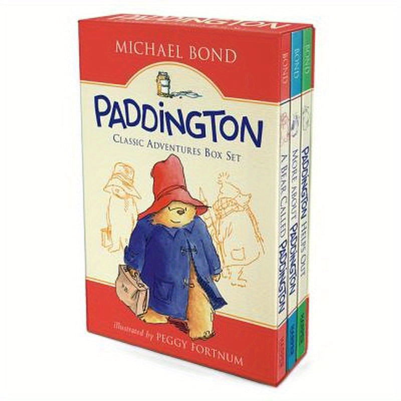 Paddington Classic Adventures Box Set: A Bear Called Paddington, More about Paddington, Paddington Helps Out