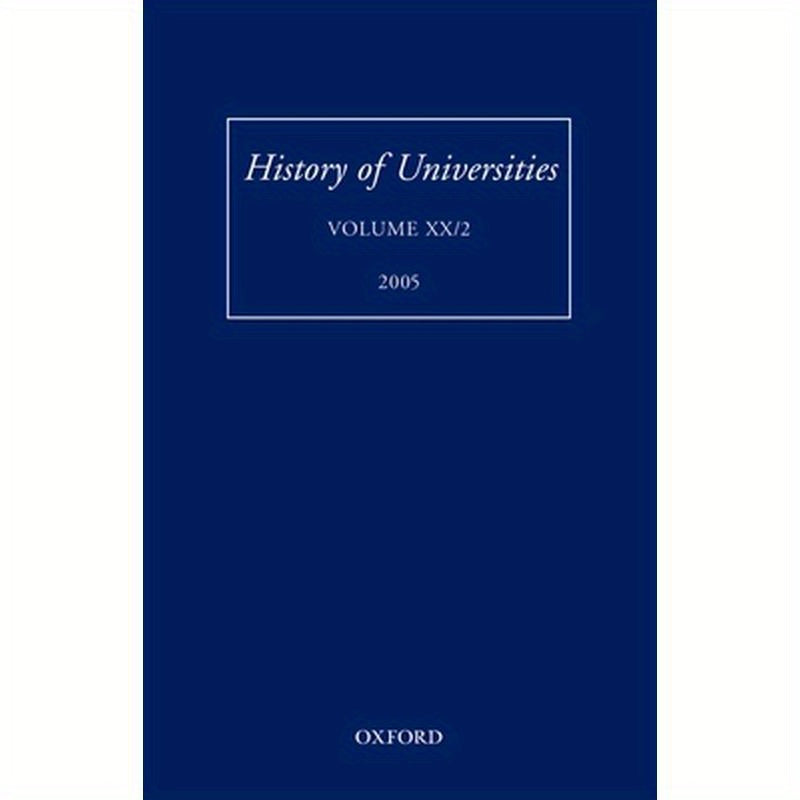 History of Universities: Volume XX/2