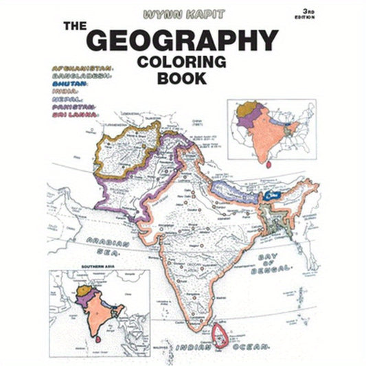 The Geography Coloring Book