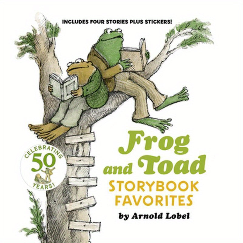Frog and Toad Storybook Favorites: All 4 Books from the Classic Animal Friendship and Adventure Series in Hardcover, Great for Growing Reading Skills