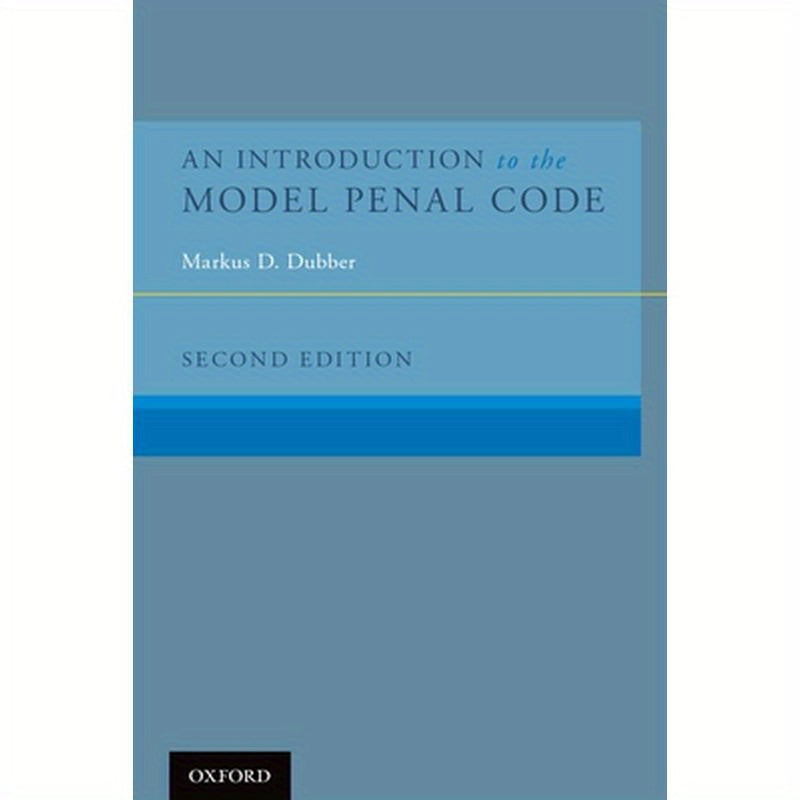 Introduction to the Model Penal Code (Revised)