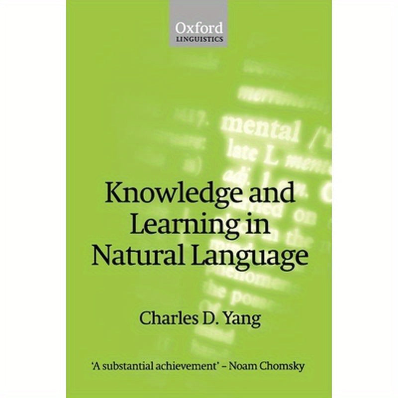 Knowledge and Learning in Natural Language