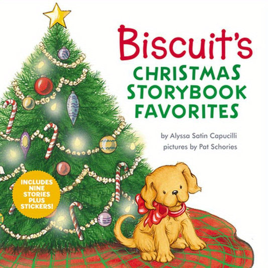 Biscuit's Christmas Storybook Favorites: 9 Christmas Holiday Stories in 1 Book Plus Stickers for Dog Lovers