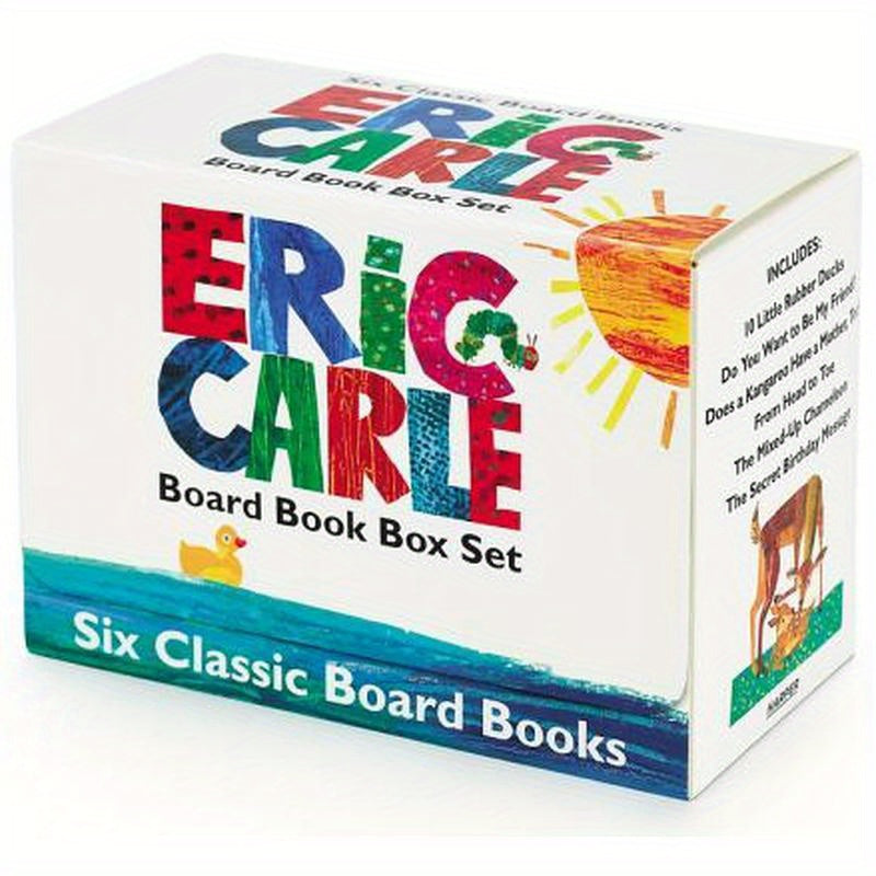 Eric Carle Six Classic Board Books Box Set
