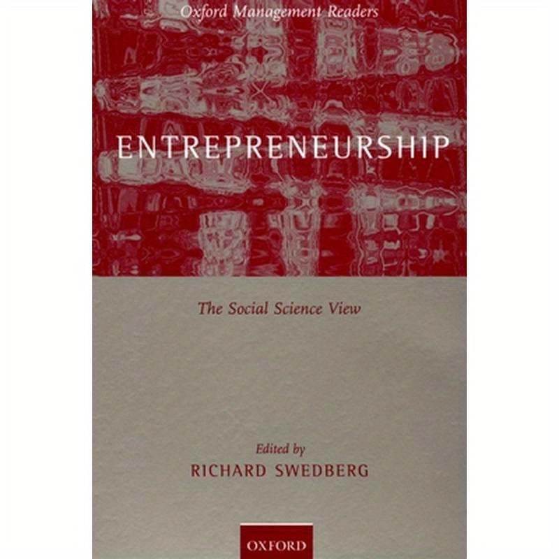 Entrepreneurship: The Social Science View