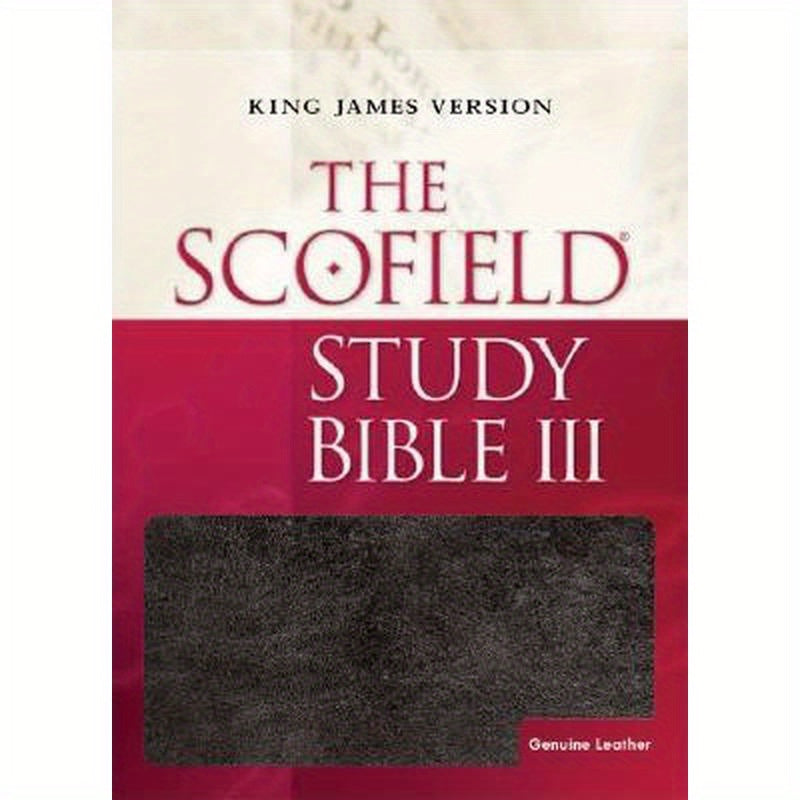 Scofield Study Bible III-KJV