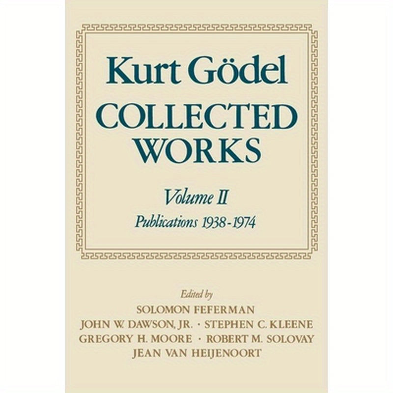 Collected Works: Volume II: Publications 1938-1974