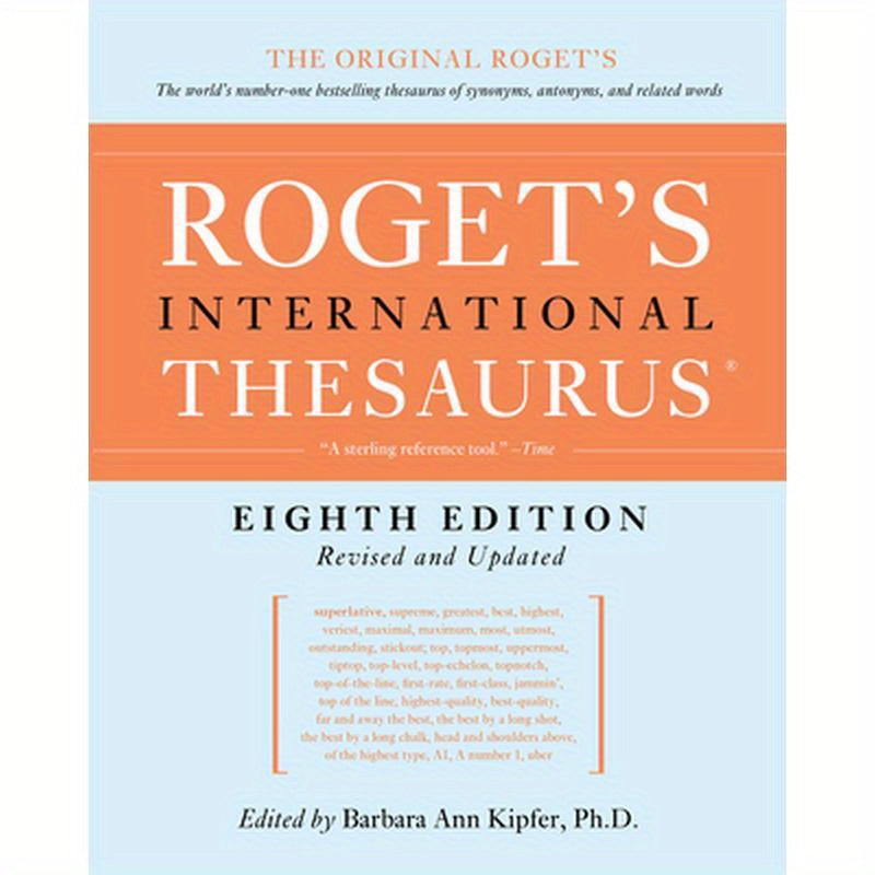Roget's International Thesaurus, 8th Edition