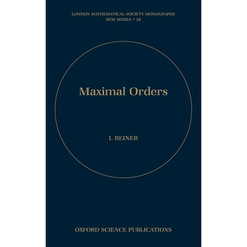 Maximal Orders