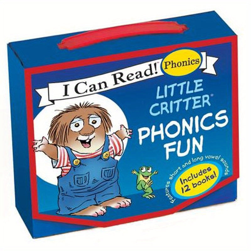 Little Critter 12-Book Phonics Fun!: A Box of 12 Mini-Books Featuring Short and Long Vowel Sounds