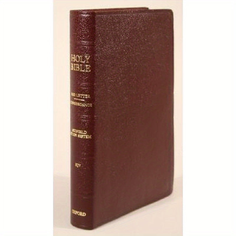 Old Scofield Study Bible-KJV-Classic: 1917 Notes