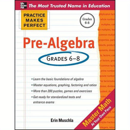 Practice Makes Perfect Pre-Algebra