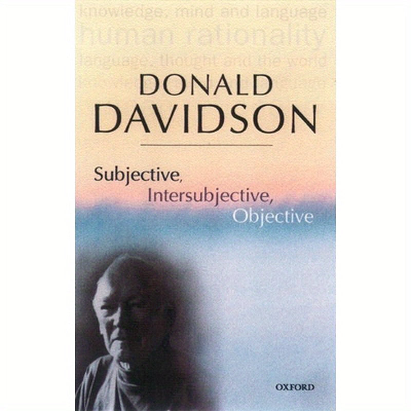 Subjective, Intersubjective, Objective