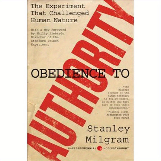 Obedience to Authority: An Experimental View
