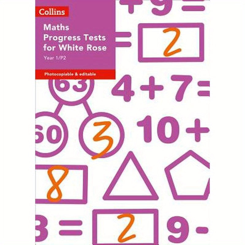 Collins Tests & Assessment - Year 1/P2 Maths Progress Tests for White Rose
