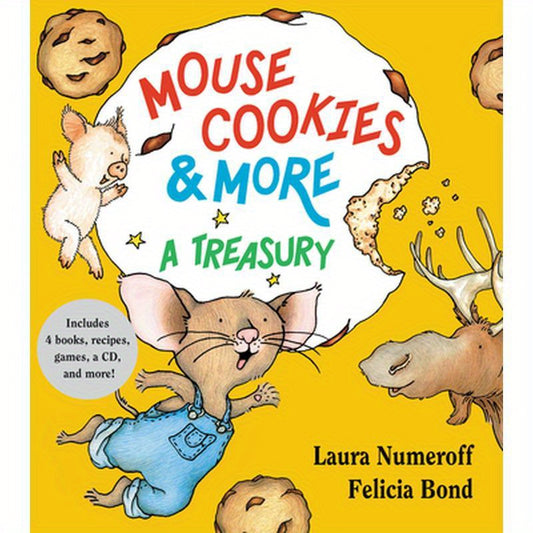 Mouse Cookies & More: A Treasury [With CD (Audio)-- 8 Songs and Celebrity Readings]
