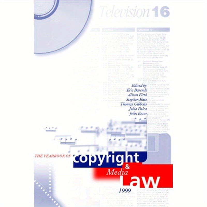 The Yearbook of Copyright and Media Law: Volume V: 2000