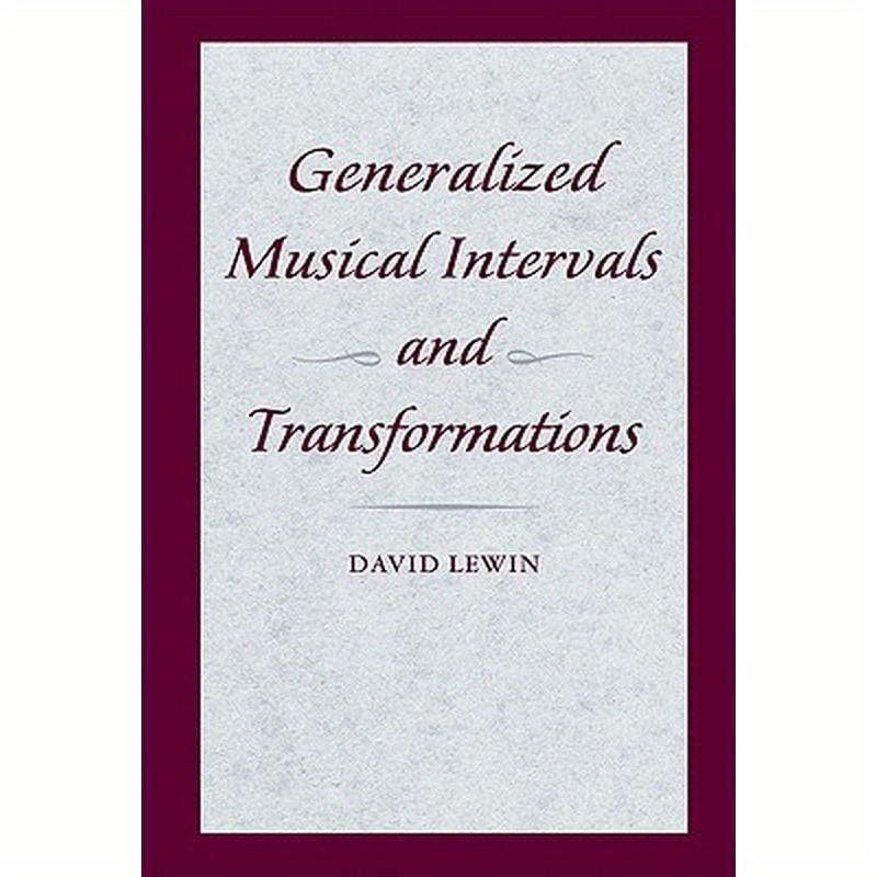 Generalized Musical Intervals and Transformations