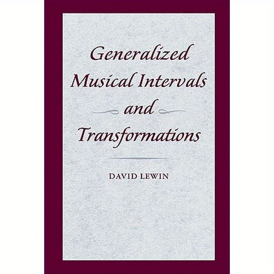 Generalized Musical Intervals and Transformations