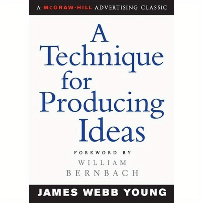 A Technique for Producing Ideas