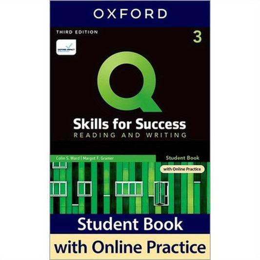 Q3e 3 Reading and Writing Student Book and IQ Online Pack