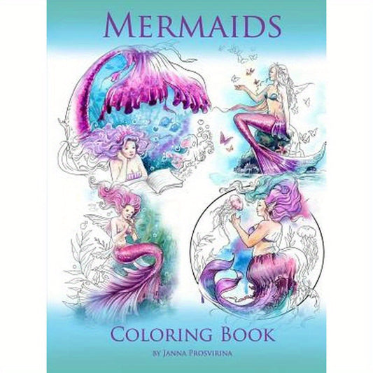 Mermaids: Coloring Book