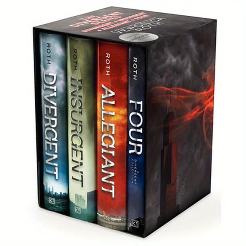 Divergent Series Four-Book Hardcover Gift Set: Divergent, Insurgent, Allegiant, Four