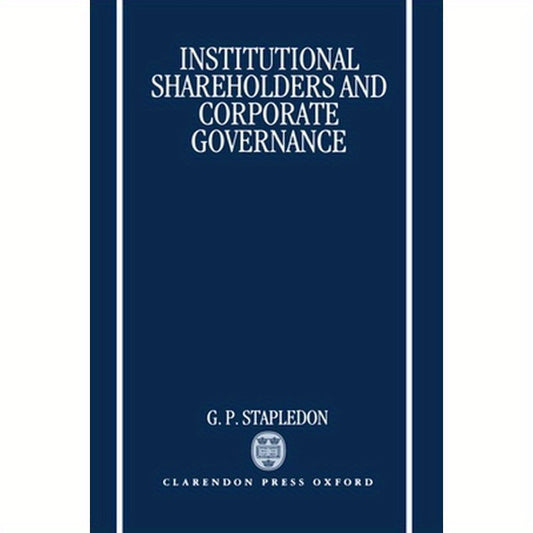 Institutional Shareholders and Corporate Governance