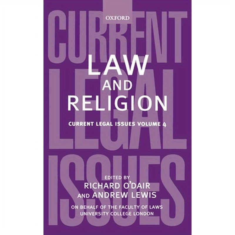 Law and Religion: Current Legal Issues Volume 4