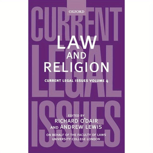 Law and Religion: Current Legal Issues Volume 4