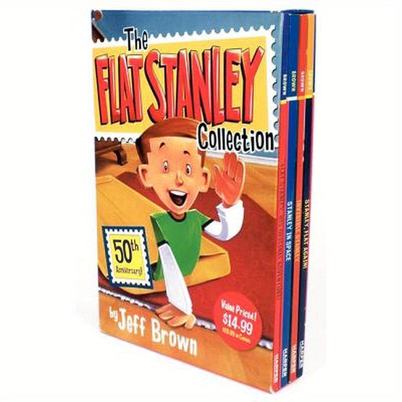 The Flat Stanley Collection Box Set: Flat Stanley, Invisible Stanley, Stanley in Space, and Stanley, Flat Again!