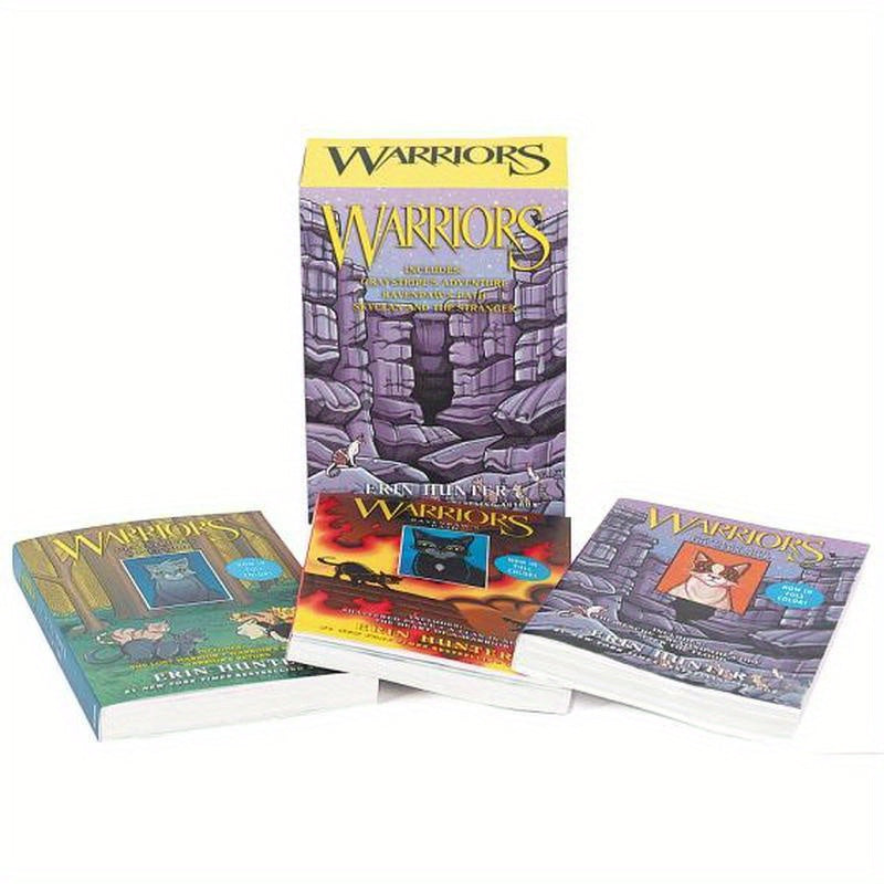 Warriors 3-Book Full-Color Box Set: Graystripe's Adventure; Ravenpaw's Path, Skyclan and the Stranger