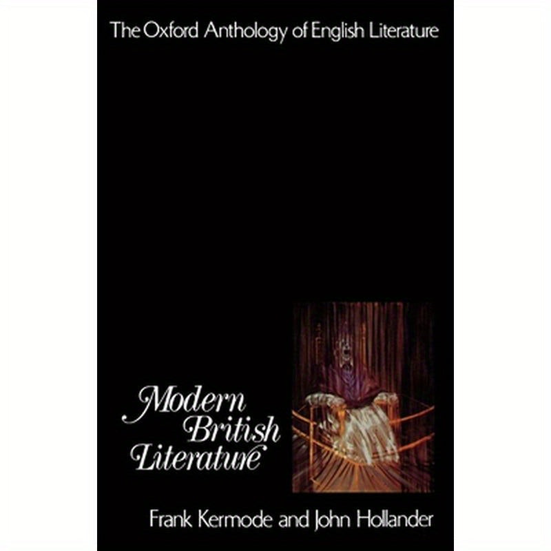 The Oxford Anthology of English Literature