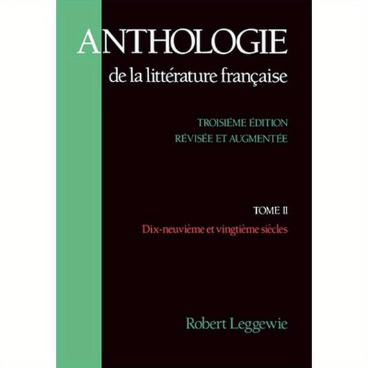 Anthologie de la Littérature Française