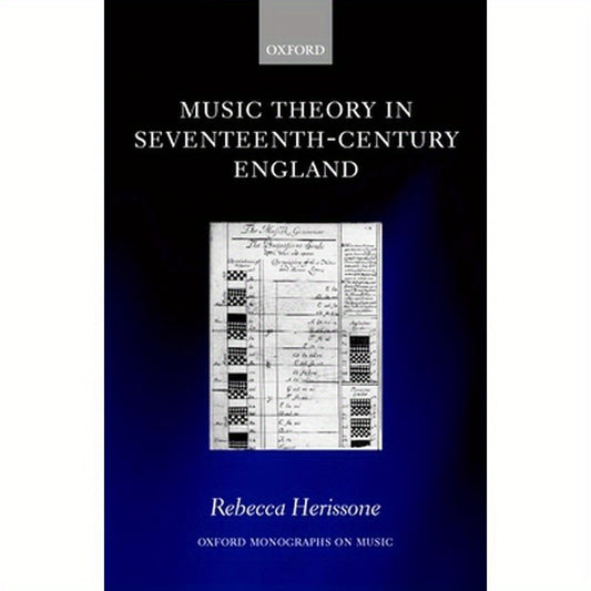 Music Theory in Seventeenth-Century England