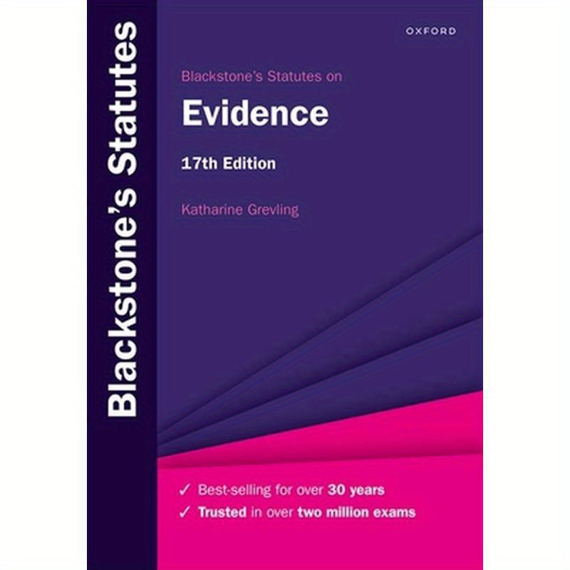 Blackstone's Statutes on Evidence