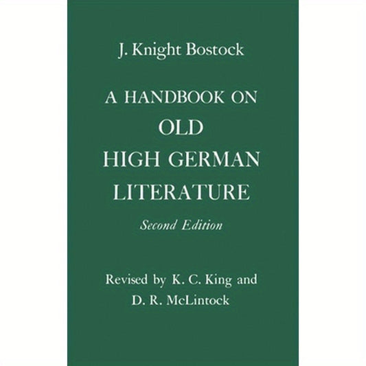 A Handbook on Old High German Literature