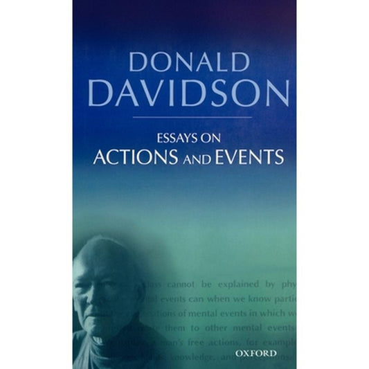 Essays on Actions and Events