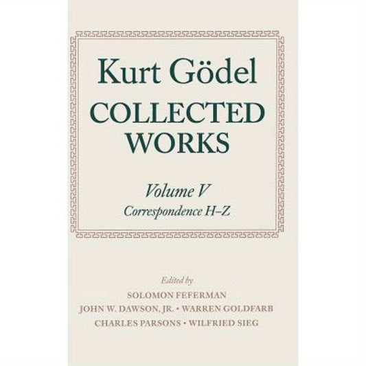 Collected Works: Volume V: Correspondence, H-Z