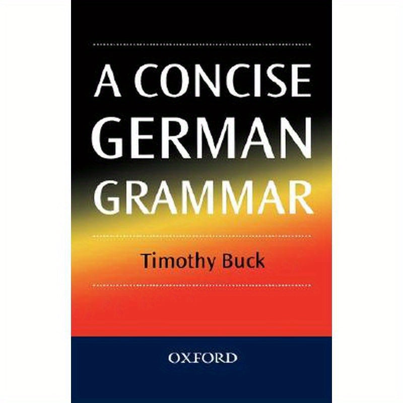 A Concise German Grammar