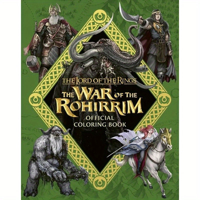 The Lord of the Rings: The War of the Rohirrim Official Coloring Book
