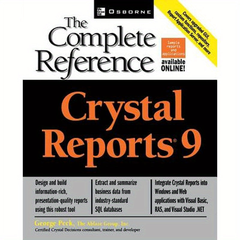 Crystal Reports 9: The Complete Reference