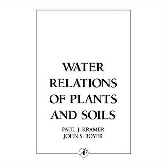 Water Relations of Plants and Soils