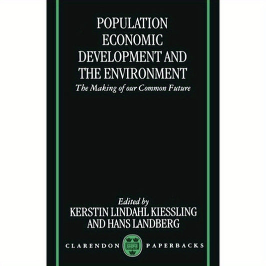 Population, Economic Development, and the Environment