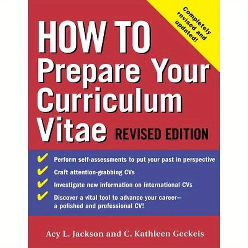 How to Prepare Your Curriculum Vitae